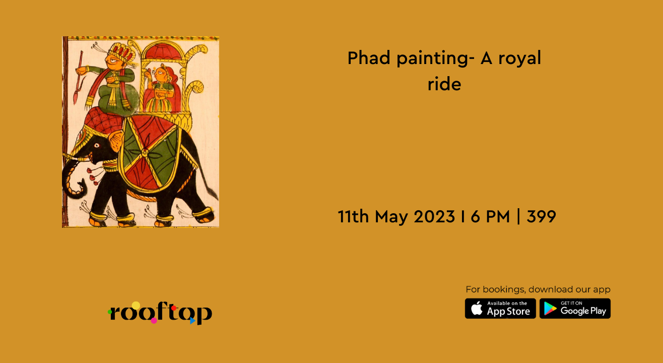 Phad Painting - A royal ride