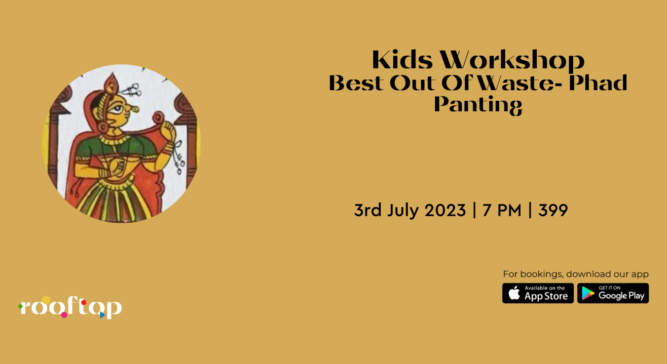 Best out of waste - Phad Painting