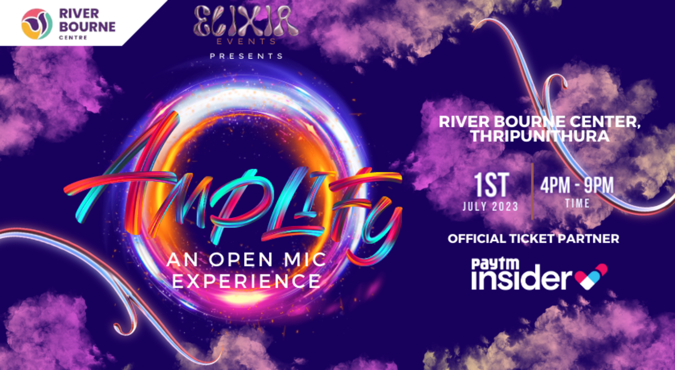 Amplify By Elixir Events | Open Mic Event | Kochi 