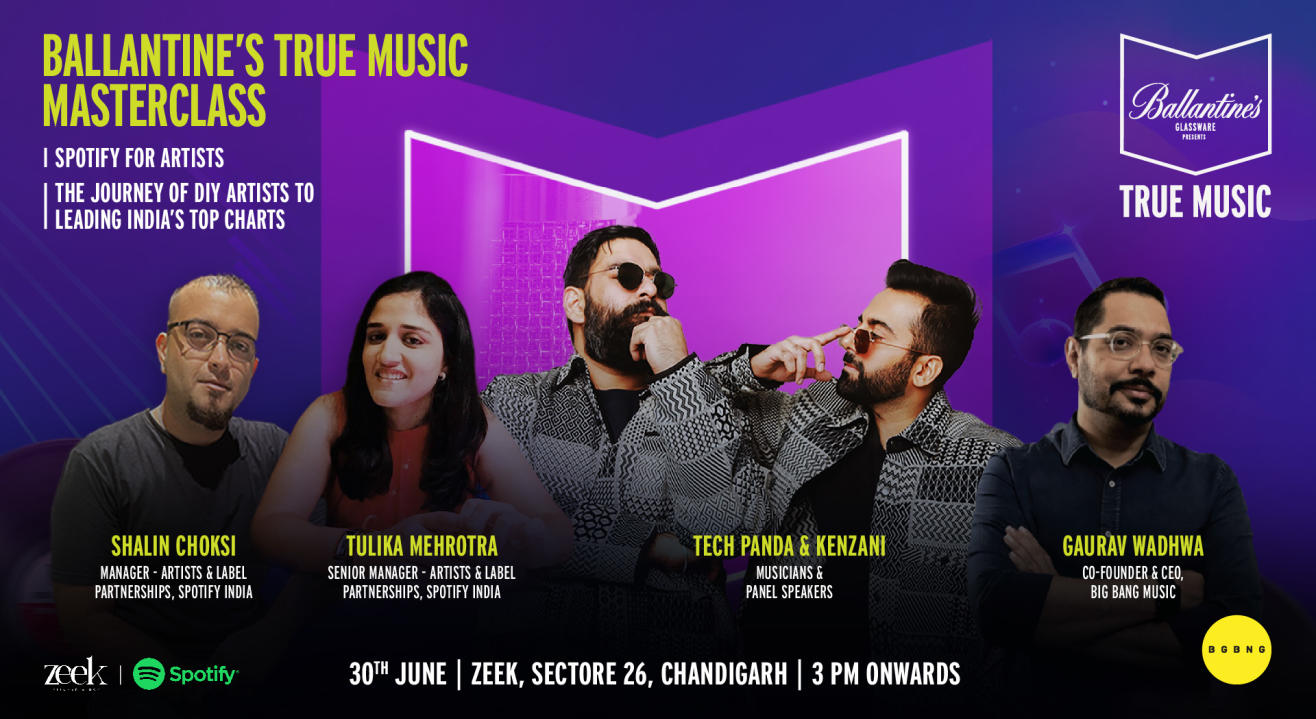 Ballantine's True Music Masterclass | BGBNG | Chandigarh 