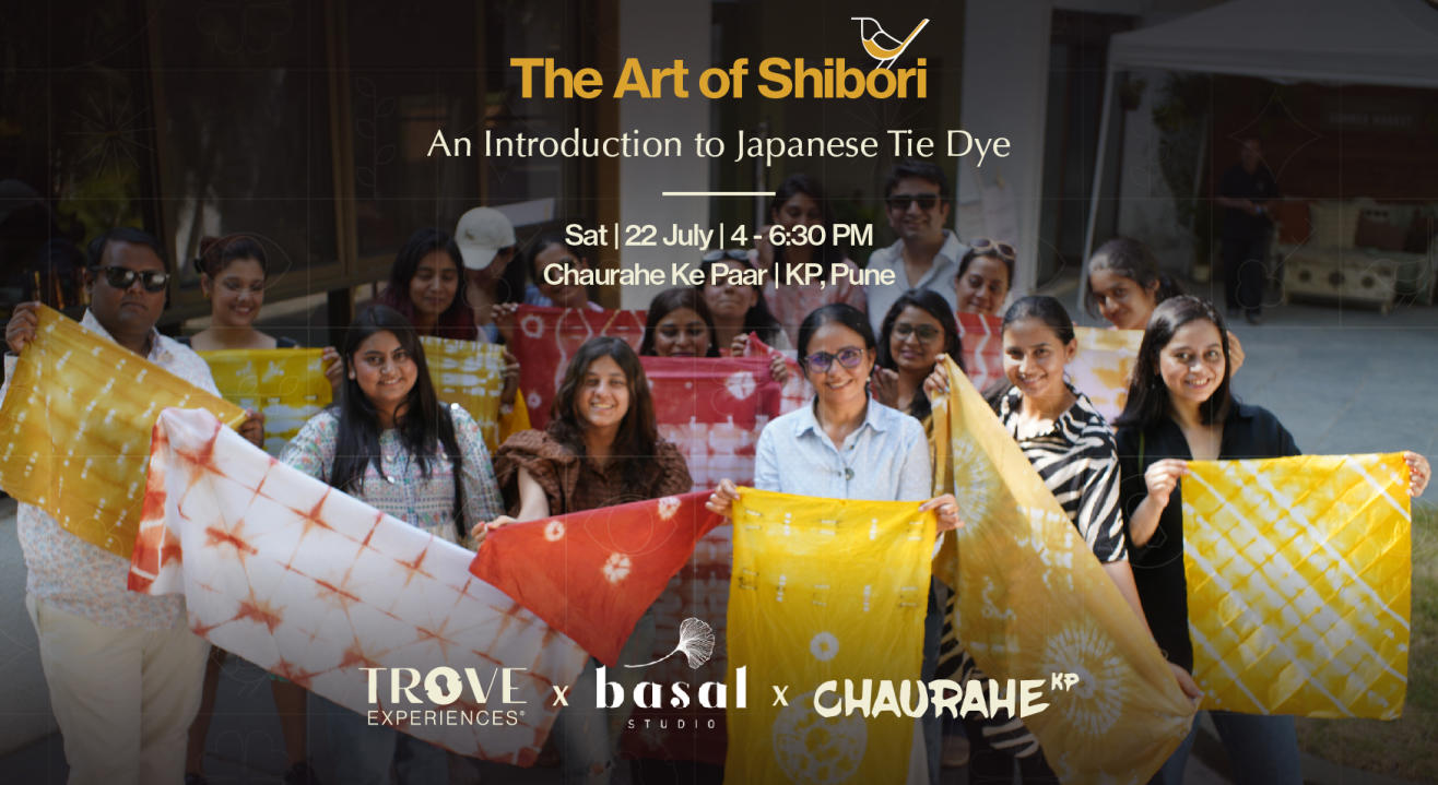 The Art of Shibori : An Introduction to Japanese Tie Dye by Trove Experiences 