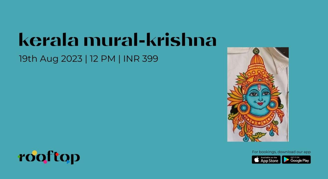 Kerala Mural-Krishna