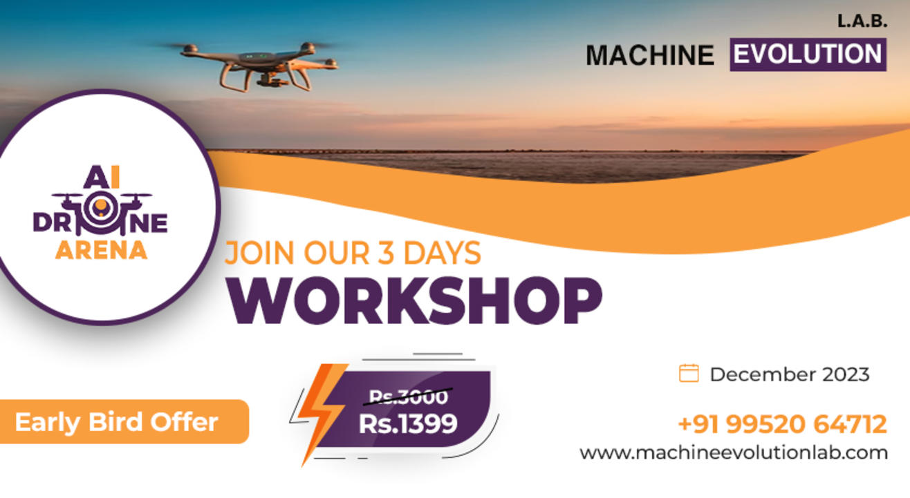 ARTIFICIAL INTELLIGENCE IN DRONE - 3 DAYS WORKSHOP