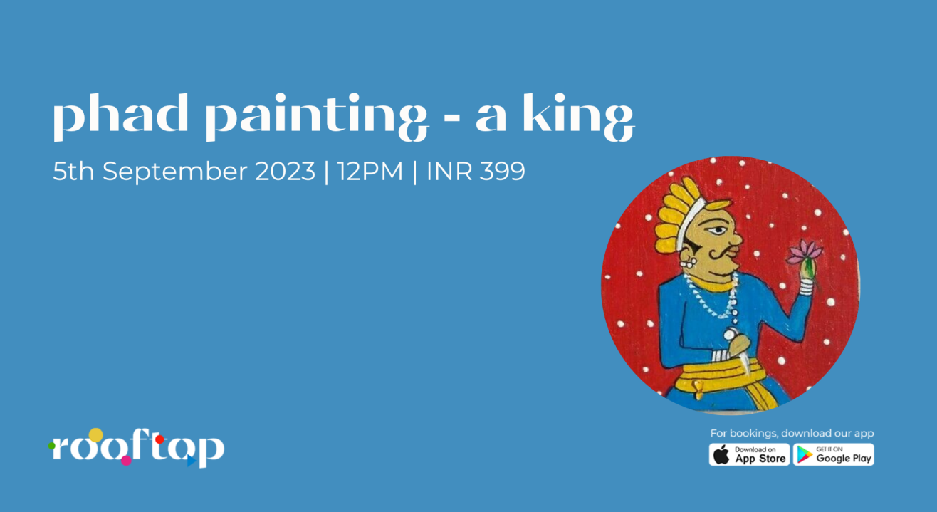 Phad Painting - A King