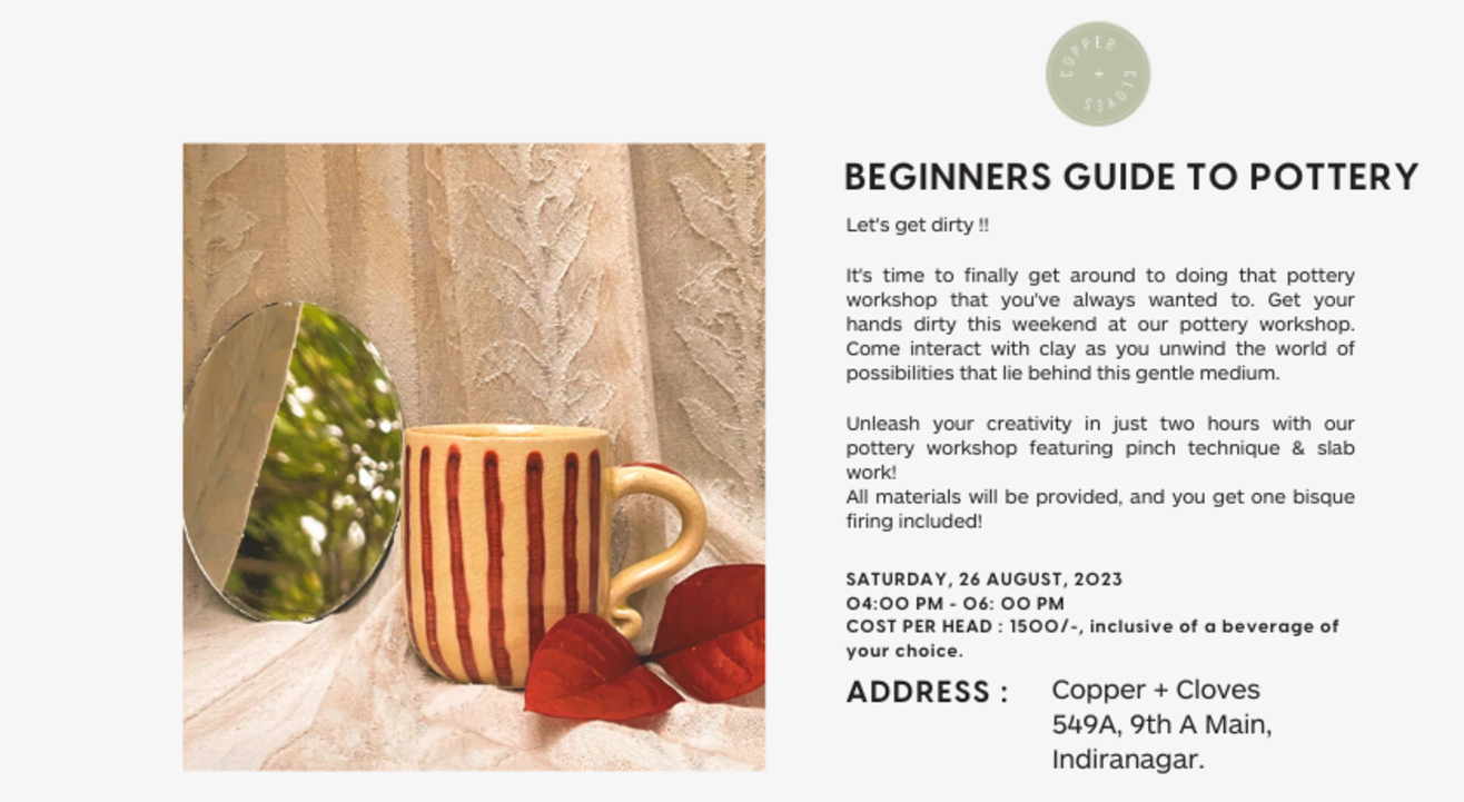 BEGINNERS GUIDE TO POTTERY