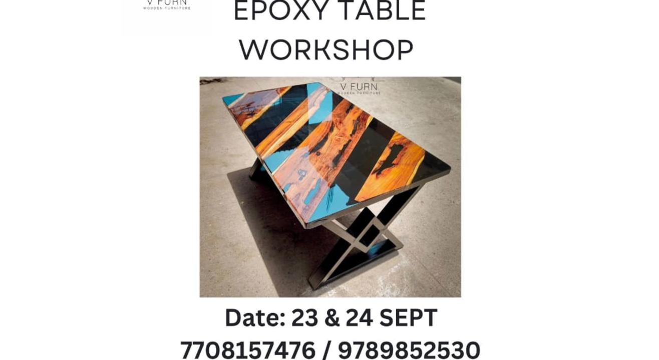 Epoxy Table  Making Workshop