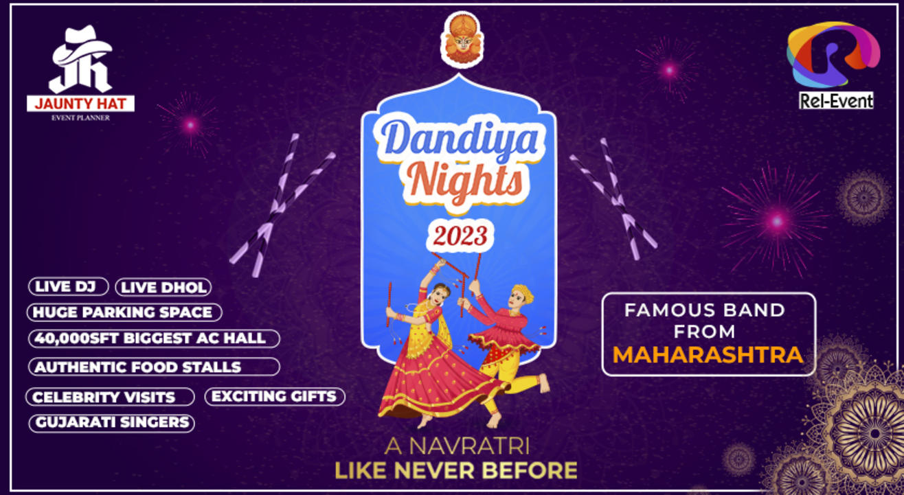 Dandiya Nights 2023 Hyderabad's Biggest Dandiya  | Navratri 2023