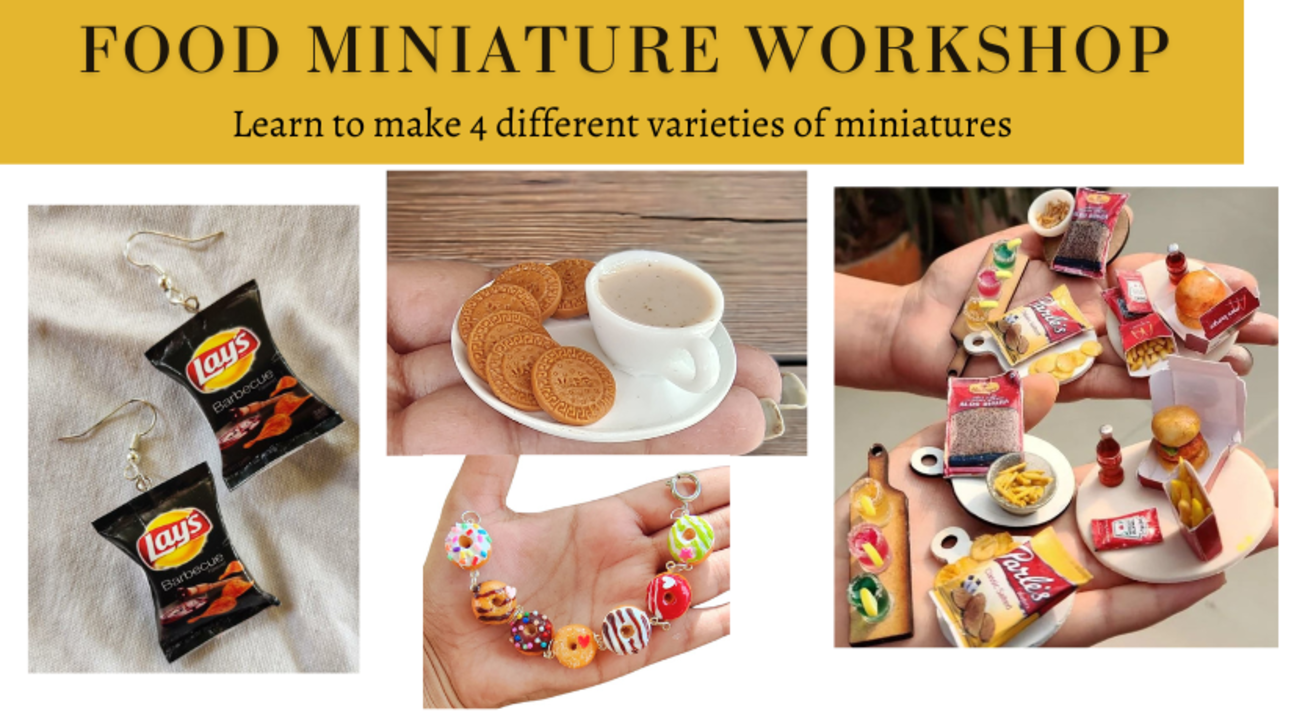 Food Miniature Workshop by ArtDelight 