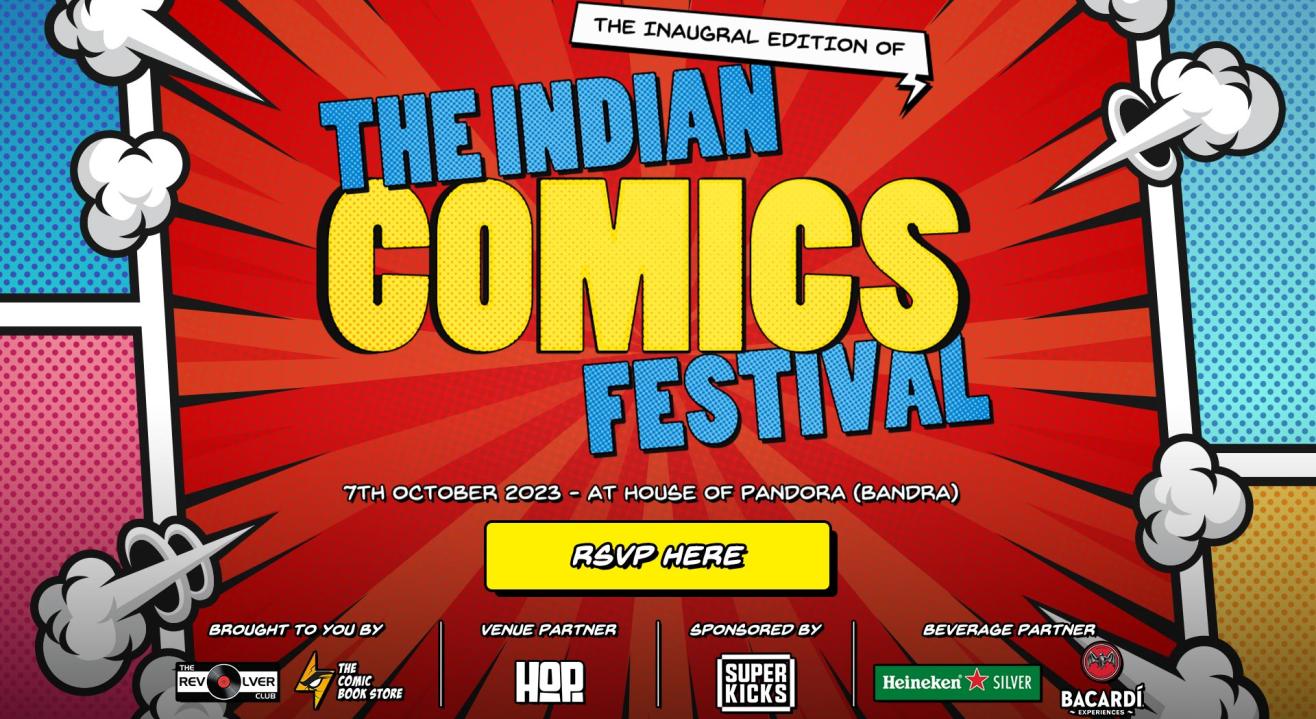 (Free) The Indian Comics Festival | The Revolver Club X The Comic Book Store 