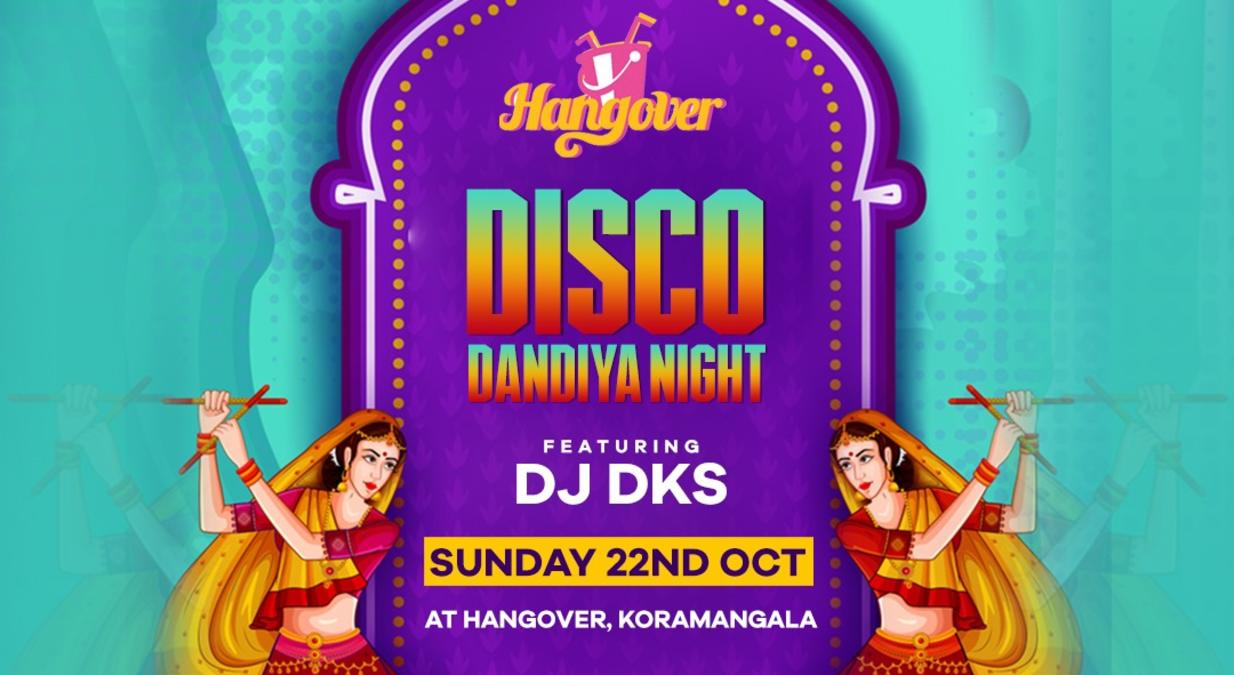 Disco Dandiya Night at Hangover, Koramangala | Navratri 2023