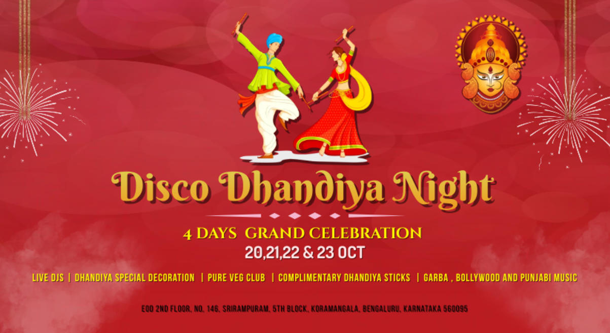 Disco Dandiya celebration Navaratri | Navratri 2023