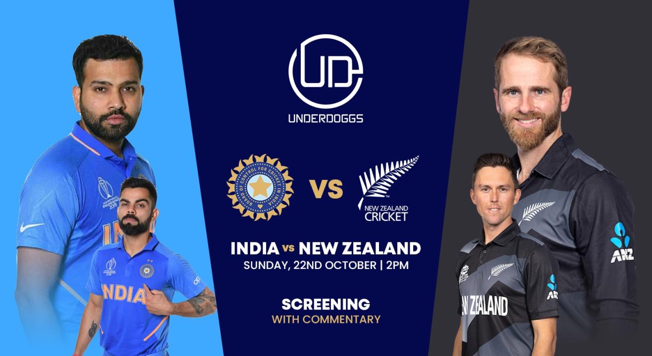 India vs New Zealand (World-Cup Live Screening)