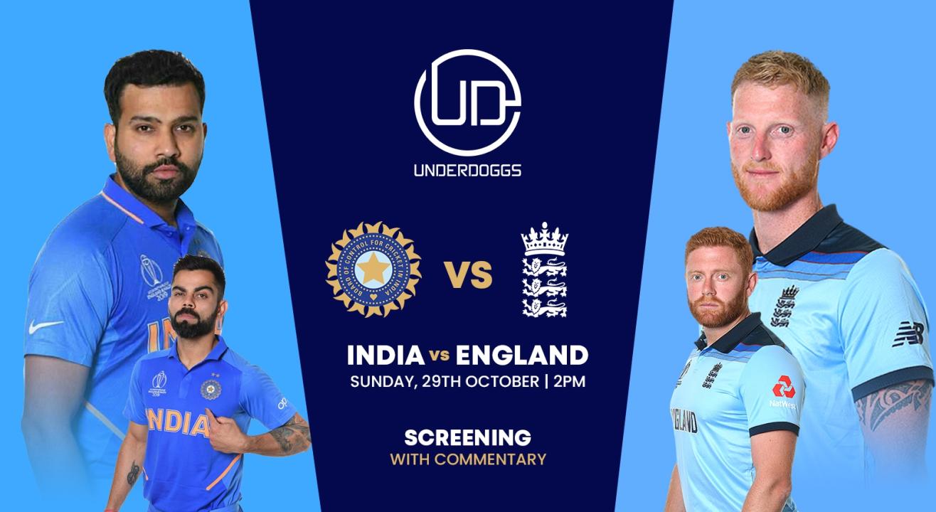 India vs England (World-cup Screening)