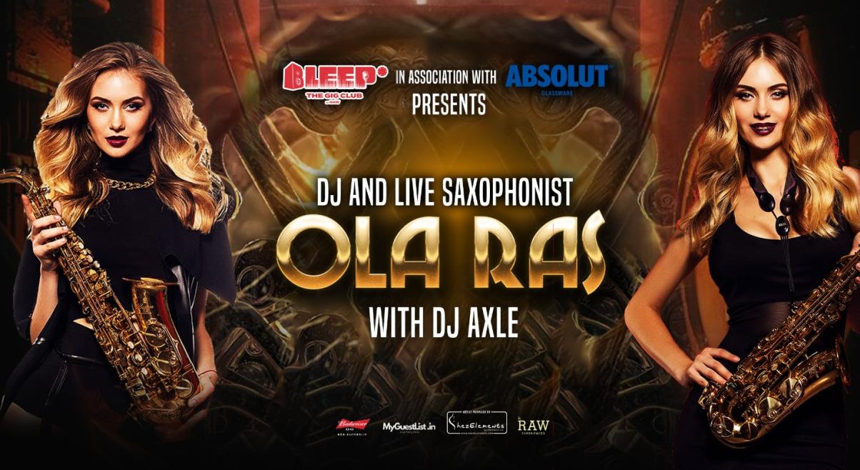 DJ & Saxophonist LIVE - OLA RAS Exclusive at Bangalore I Koramangala