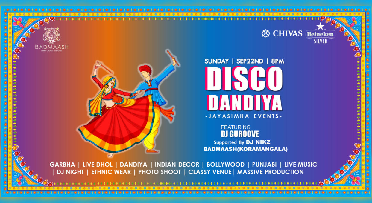 Sunday Disco Dandiya | Navratri 2023