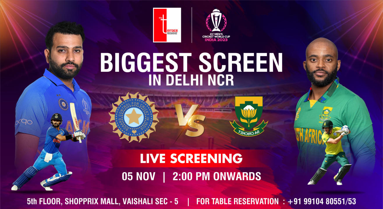 India Vs South Africa (Live Screening)