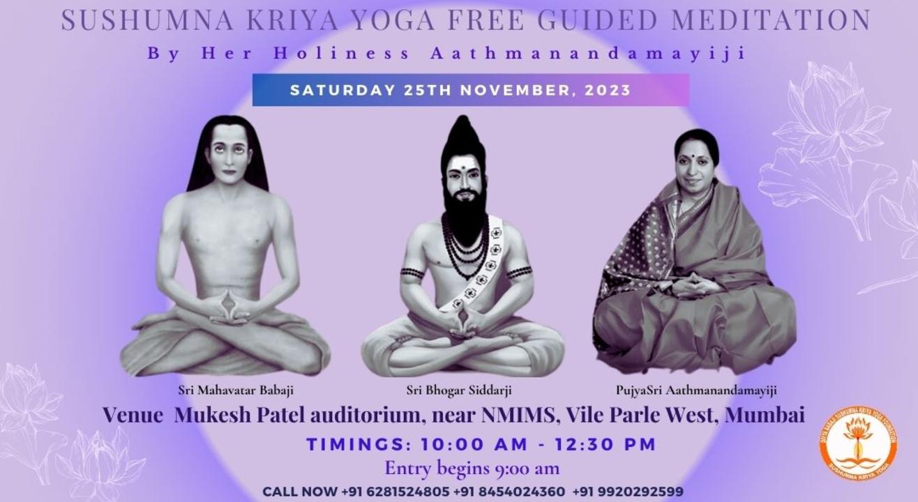 Sushumna Kriya Yoga Meditation - Free Meditation