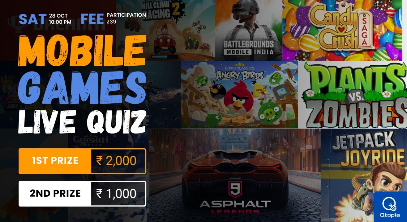 Mobile Games Quiz by Qtopia 