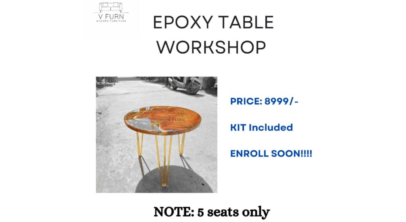 Epoxy Table  Making Workshop