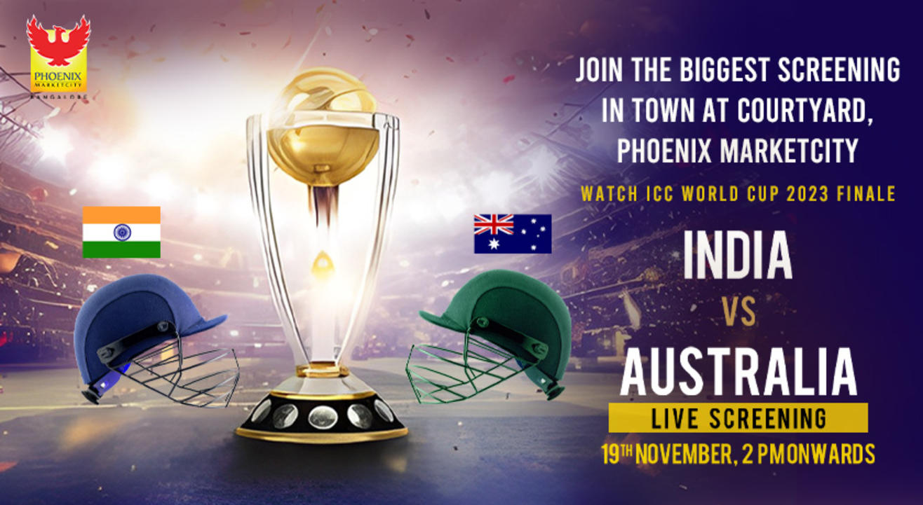 ICC Mens World Cup 2023 FINALE - INDIA Vs AUSTRALIA  - LIVE SCREENING