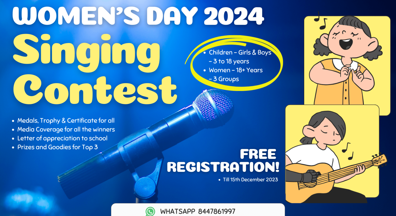 International Women's Day Singing Contest 2024