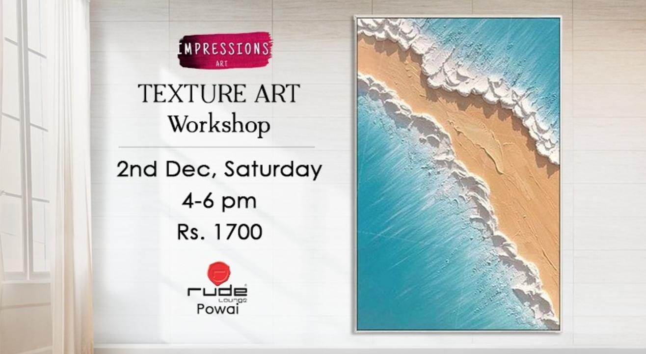 Texture Art Workshop, By Impressions Art