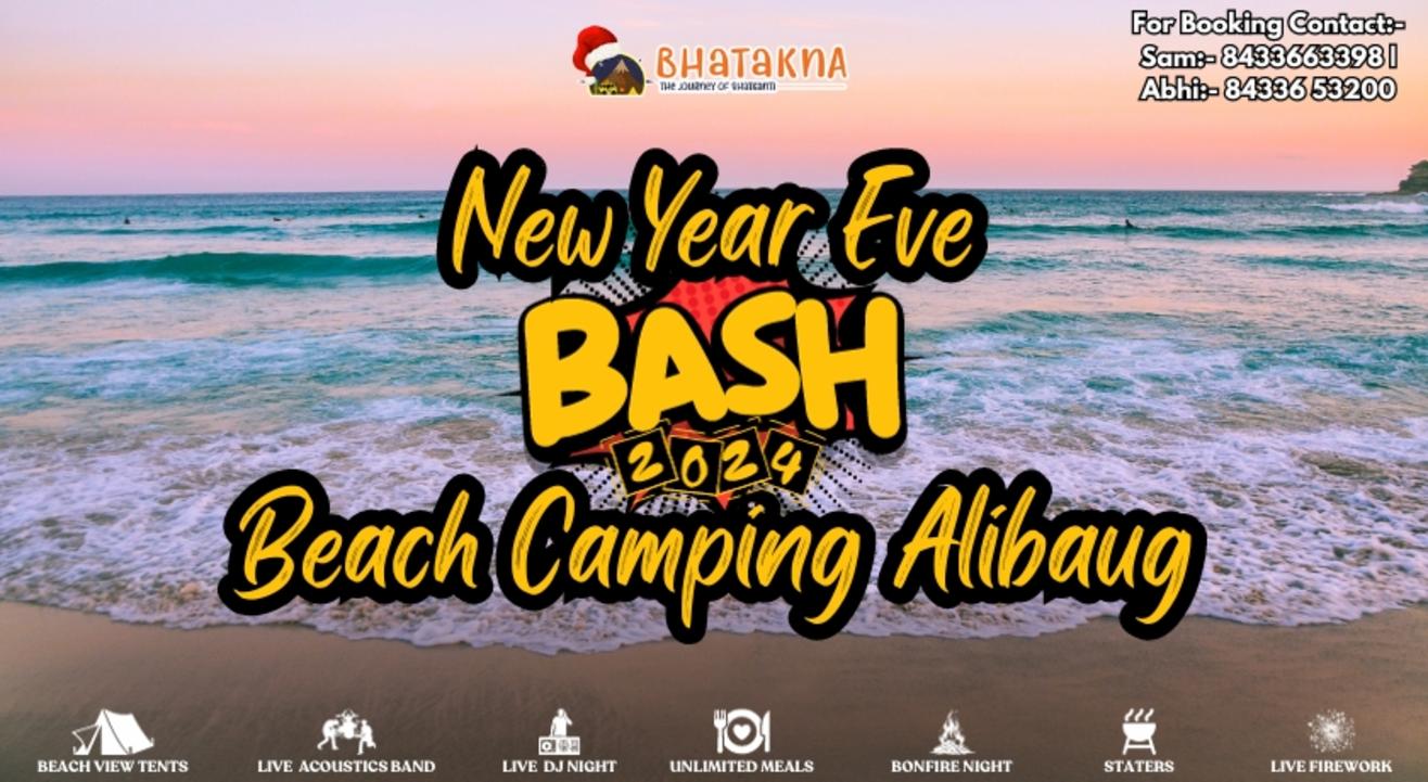 New Year Eve Beach Camping Alibaug | NY 2024