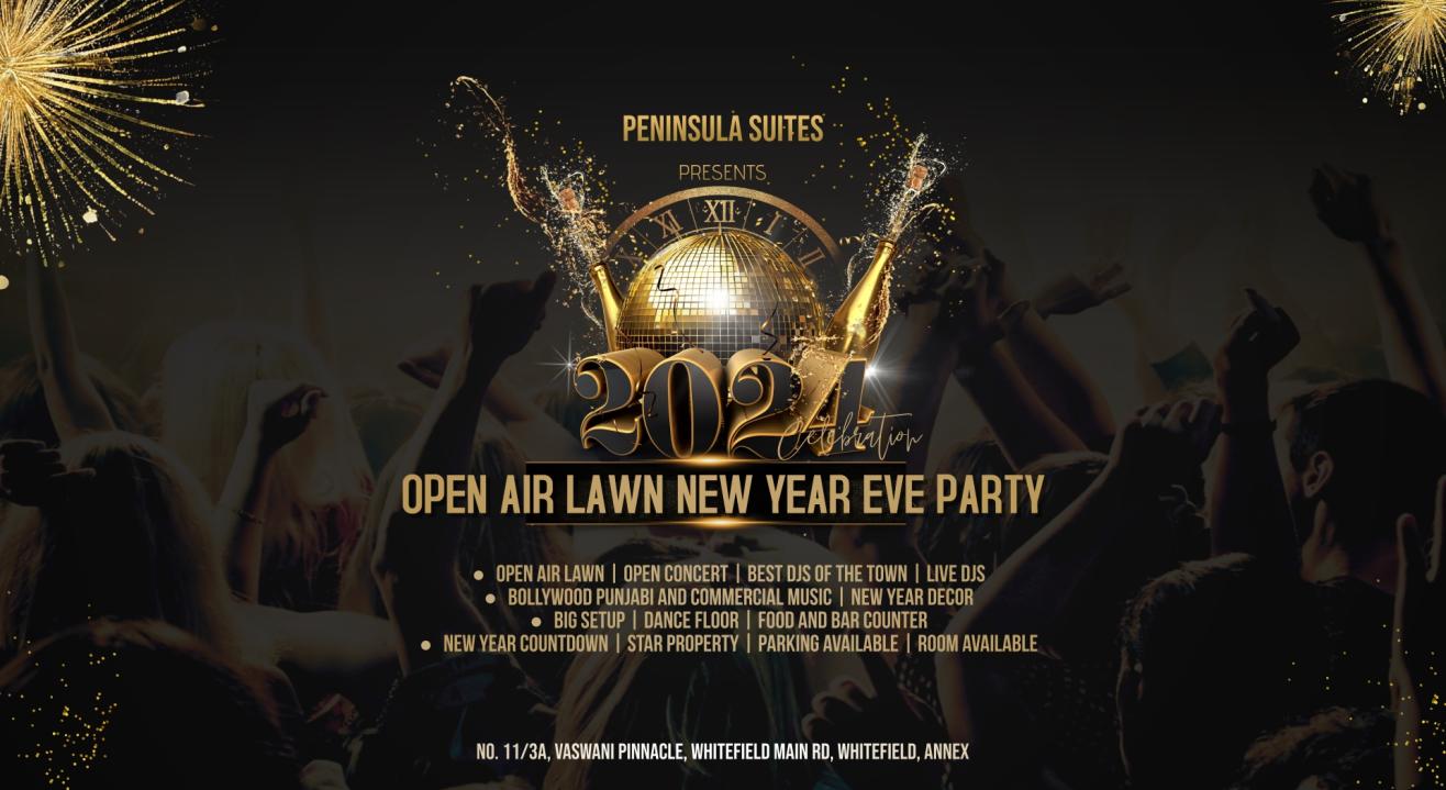 OPEN AIR LAWN NEW YEAR EVE PARTY  | NY 2024