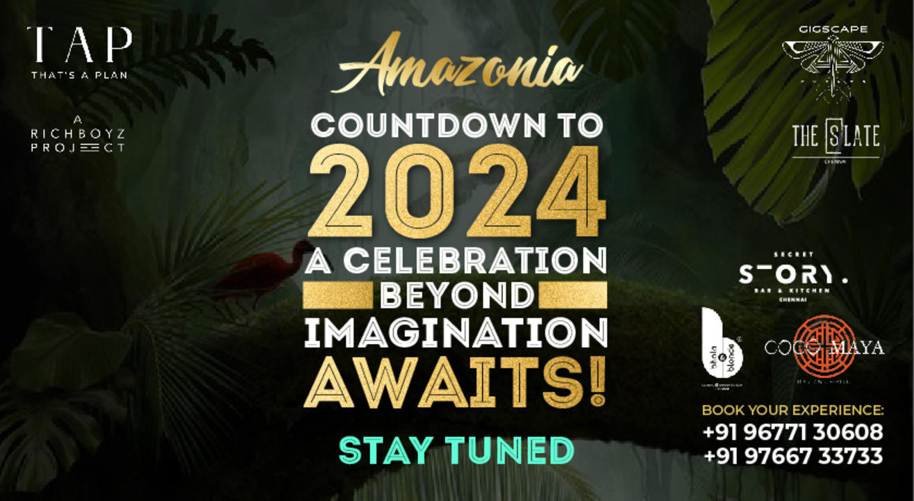 AMAZONIA COUNTDOWN TO 2024 @ BHOLA & BLONDE | NY 2024