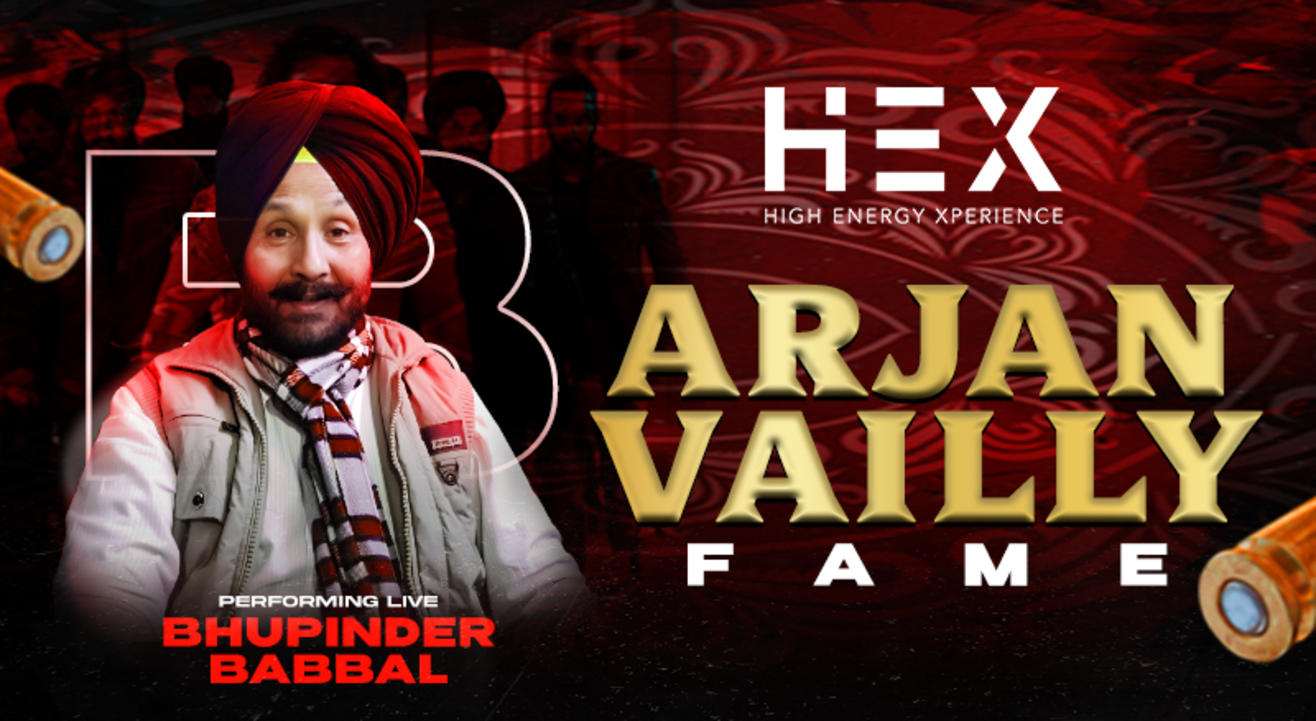 Arjan Vailly Live at Hex Andheri