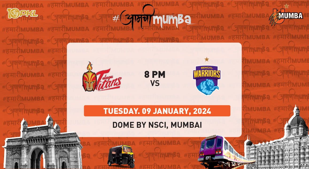 PKL 2023-24: Telugu Titans v Bengal Warriors