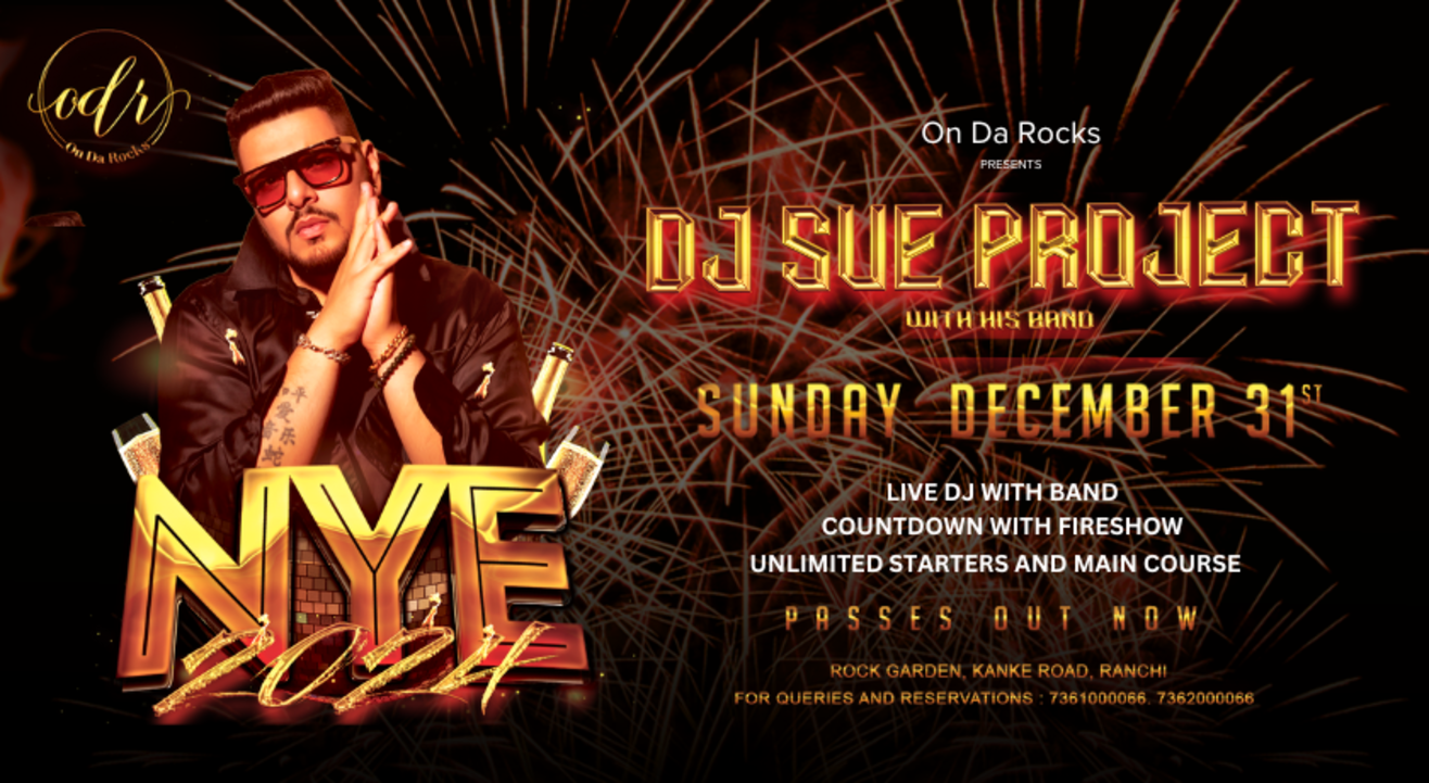 On Da Rocks NYE 2024 | DJ SUE PROJECT LIVE | NY 2024