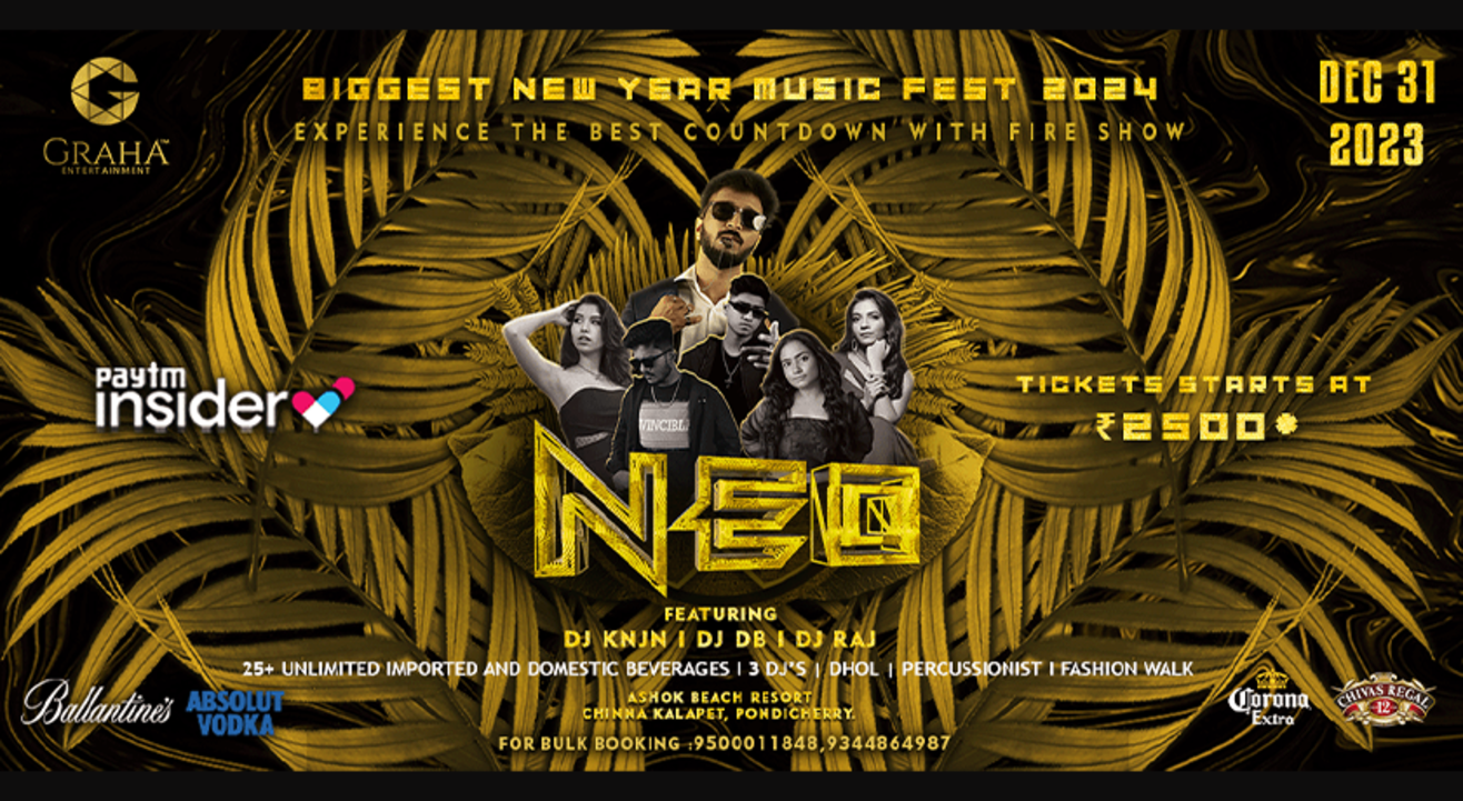 NEO MUSIC FEST  UNLIMITED  PONDICHERRY | NY 2024