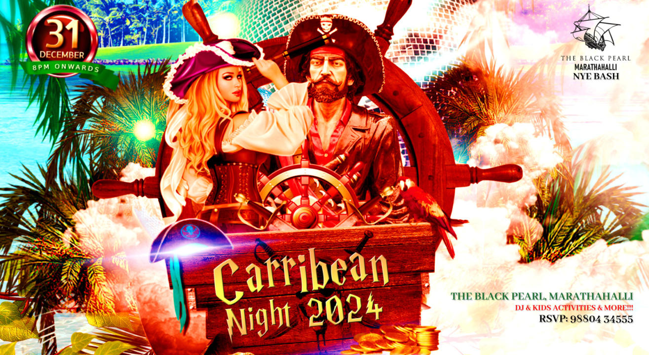 Carribean Night 2024 - New Year Party | NYE 2024 | NY 2024