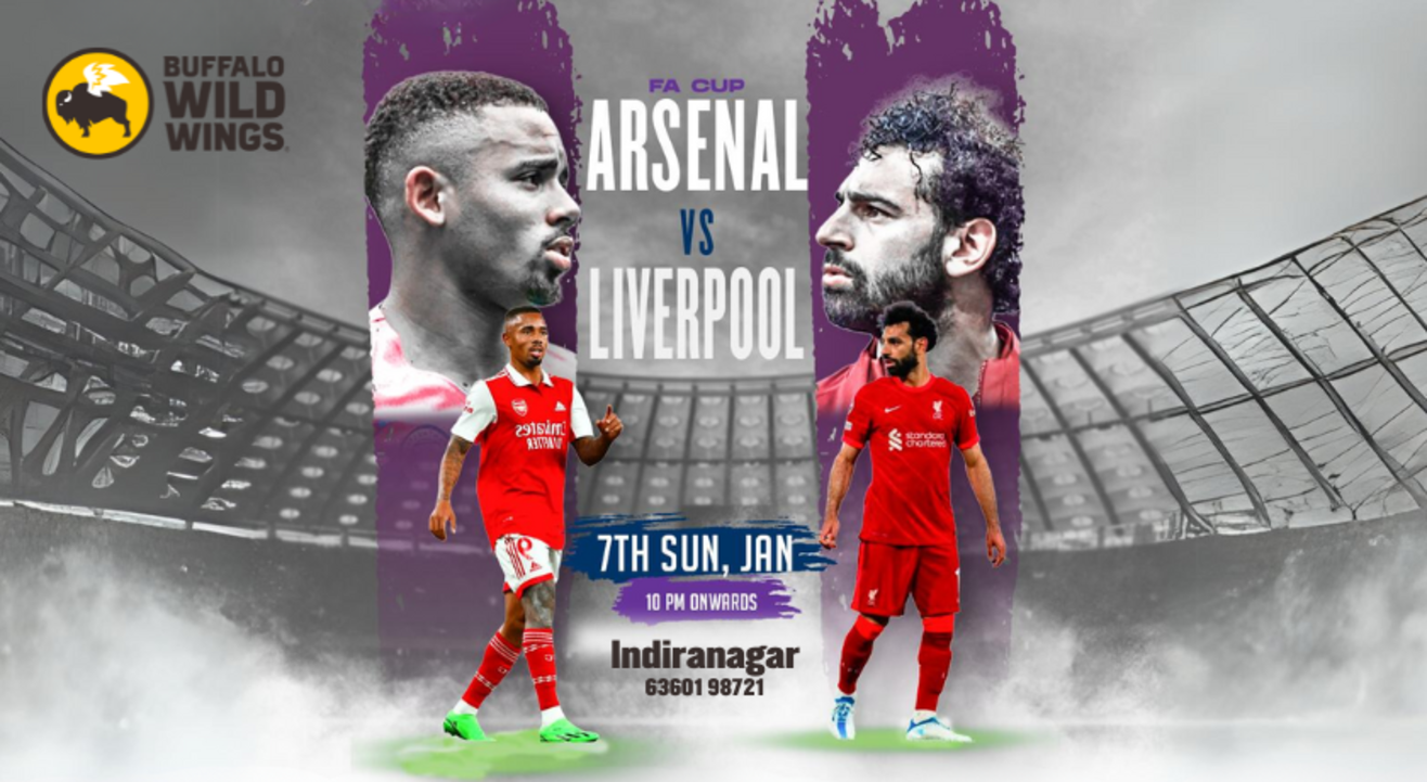 Live Screening of Arsenal Vs Liverpool | BWW Indiranagar