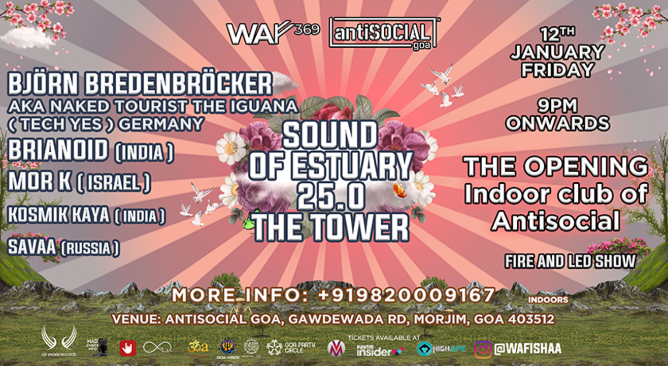 THE TOWER (OPENING OF antiSOCIAL indoor club , Goa)