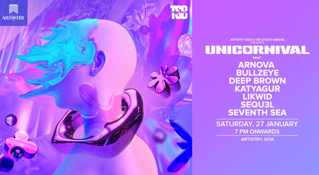 Artistry Goa X The Studio Bakers Presents Unicornival