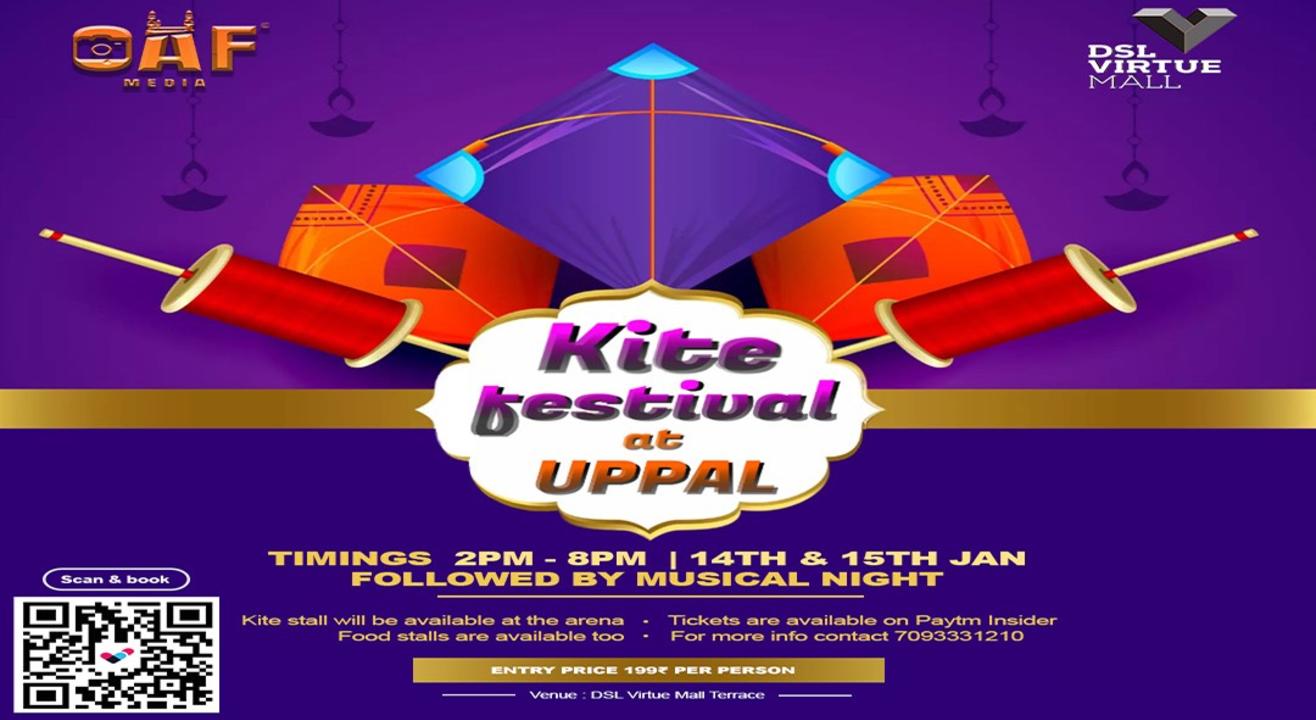 Kite Festival at Uppal, Hyderabad | 14th & 15th Jan | DSL Virtue Mall | OAF Media