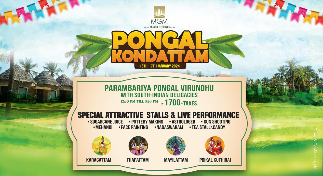 Pongal Kondattam @ MGM Beach Resorts