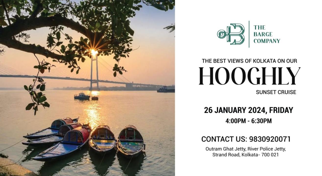 The Barge Company's - Hooghly Sunset Sail (Republic Day Edition)