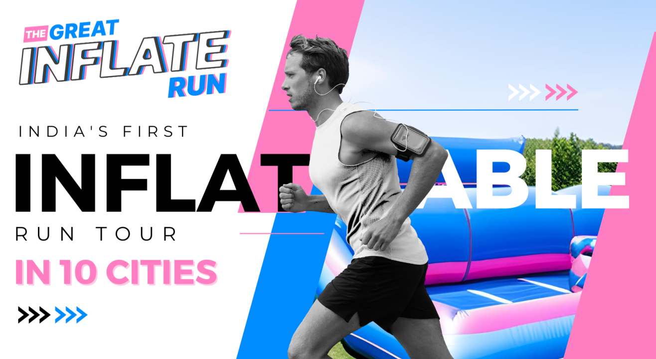 THE GREAT INFLATE RUN - SATARA - INDIA'S FIRST INFLATABLE 5K OBSTACLE COURSE