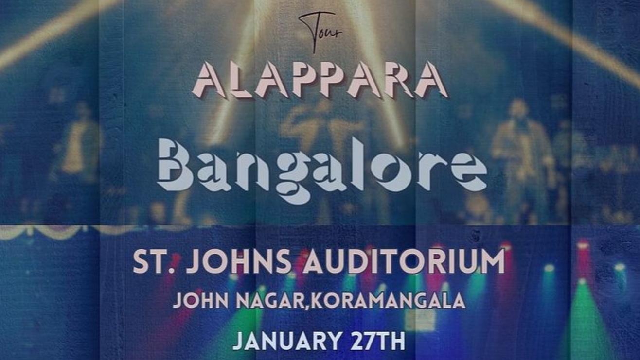 Tour Alappara - Bangalore