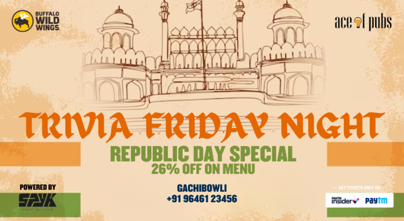 Trivia Night | Republic Day Special | Friday Fun At BWW Gachibowli