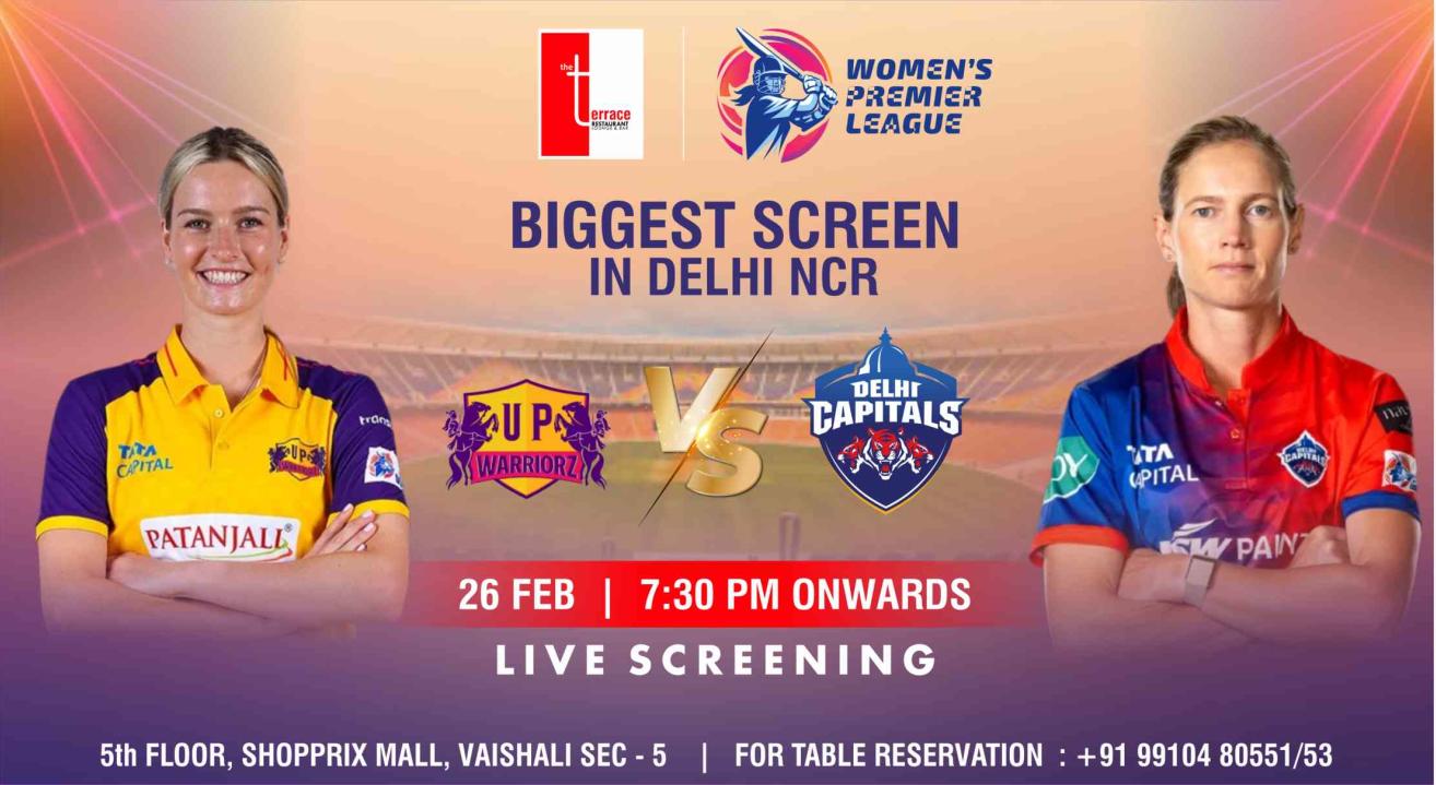 UP Warriorz vs Delhi Capitals WPL 2024 4th Match (Screening)