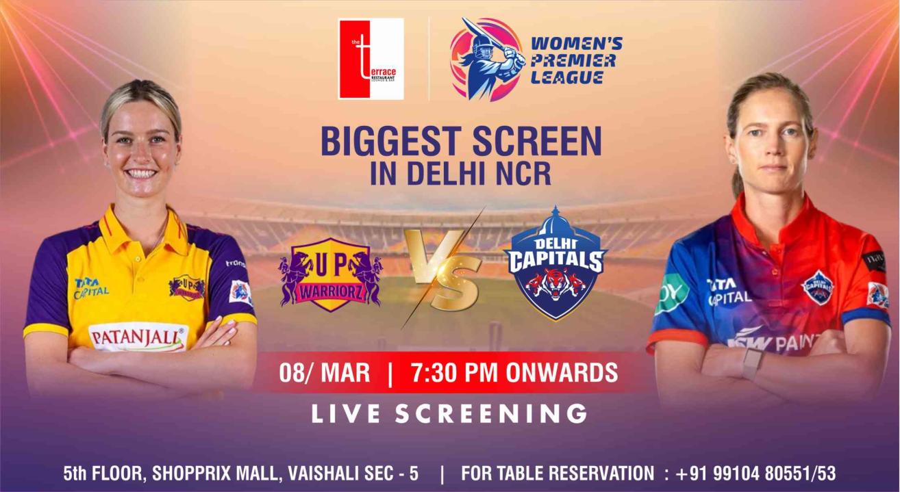 Delhi Capital vs UP Warriorz WPL 2024 Match (Screening)