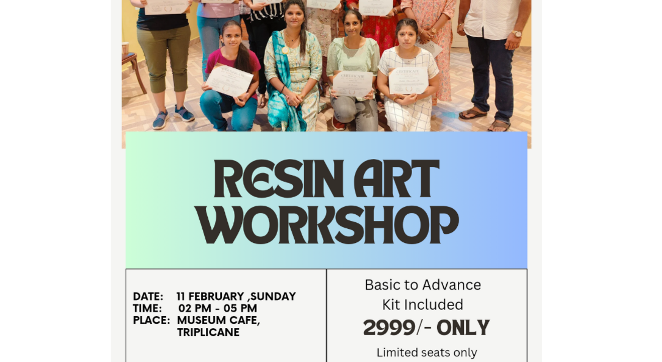 Resin Art workshop 