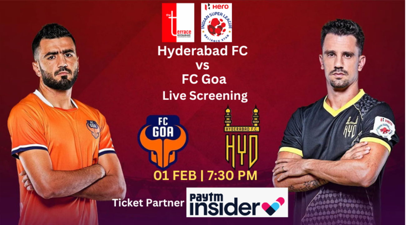 Hyderabad FC vs FC Goa ISL 2023-24 (Screening)