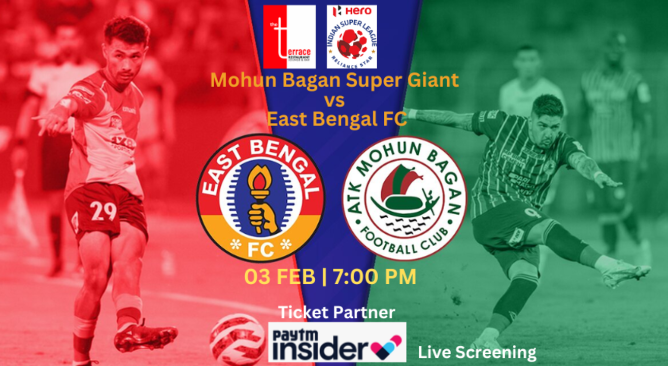 Mohun Bagan Super Giant vs East Bengal FC ISL 2023-24 (Screening)