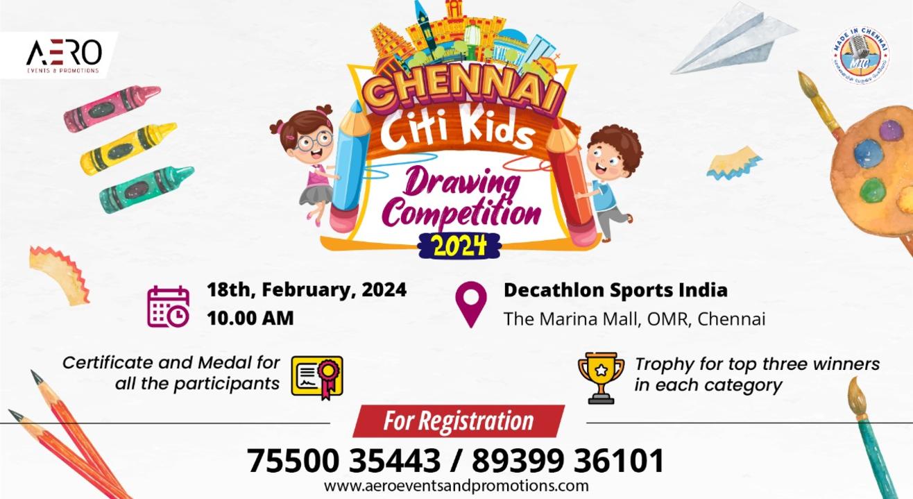 Chennai CITI Kids Drawing Competition