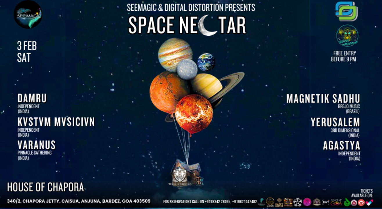 Seemagic & Digital Distortion presents Space Nectar